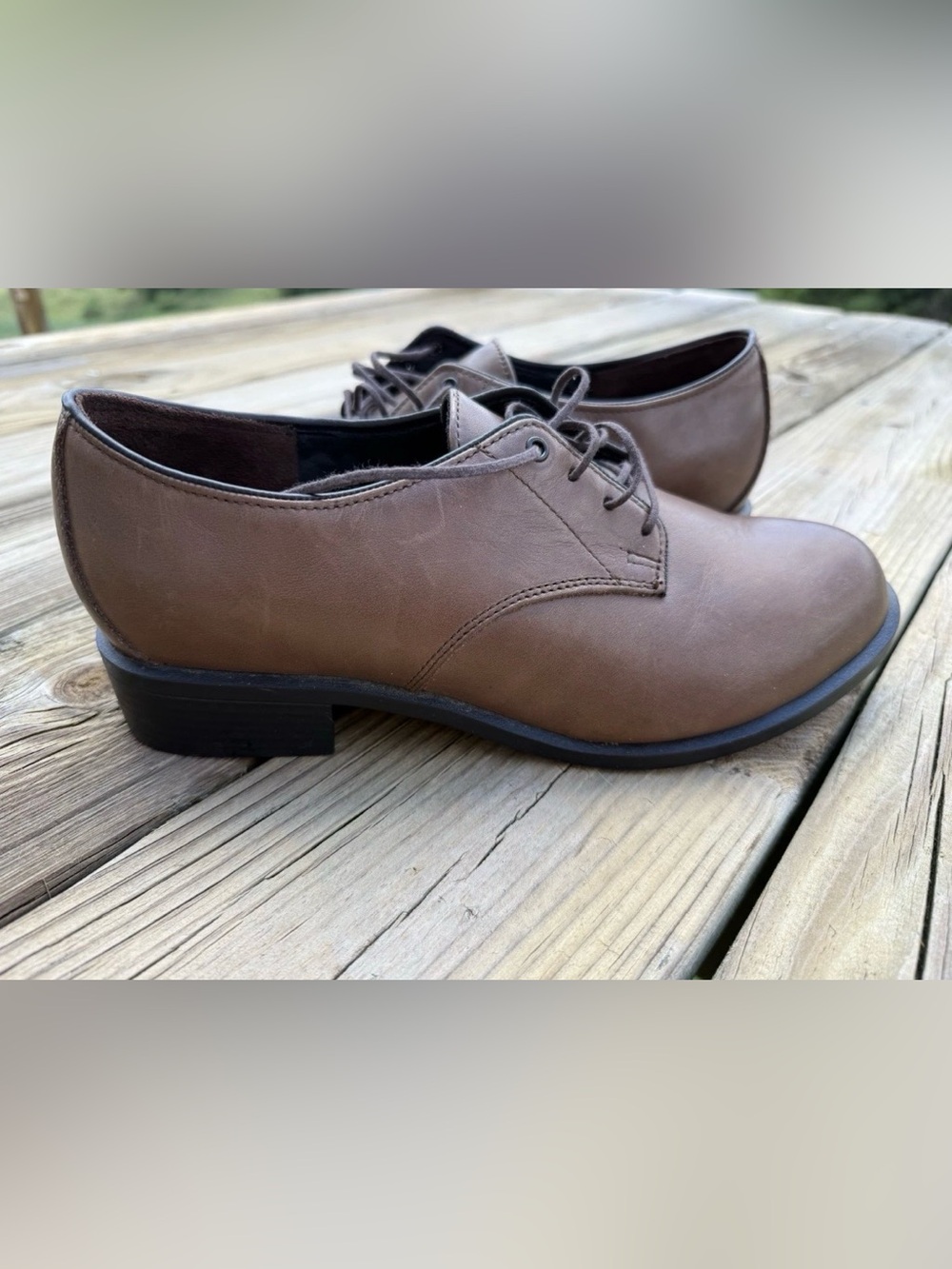 SAS Women's Brown Lace-Up Heeled Boots